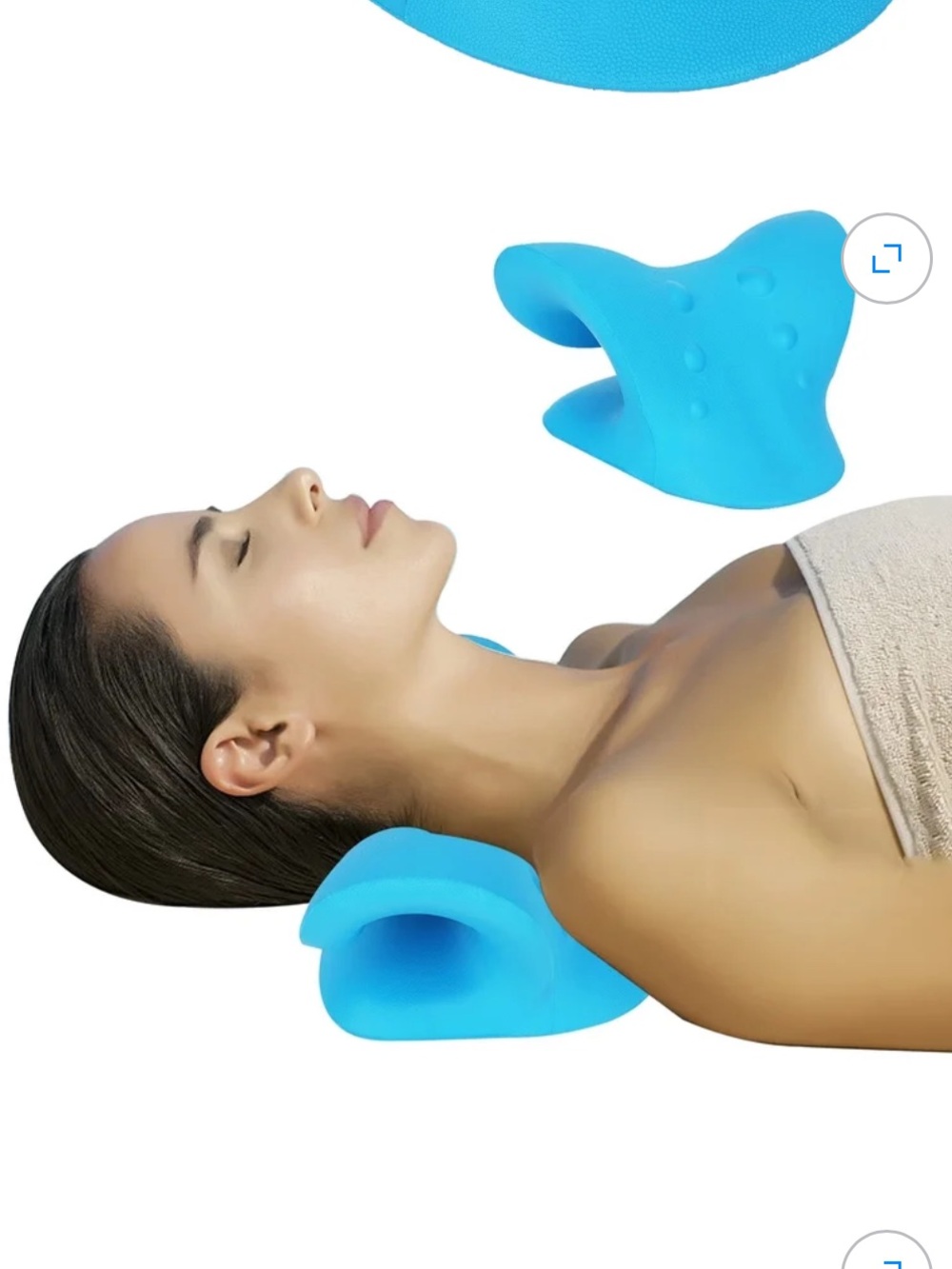 NECK STRETCHER PILLOW
ORTHOTIC CERVICAL TRACTION
DEVICE PHYSICAL THERAPY
